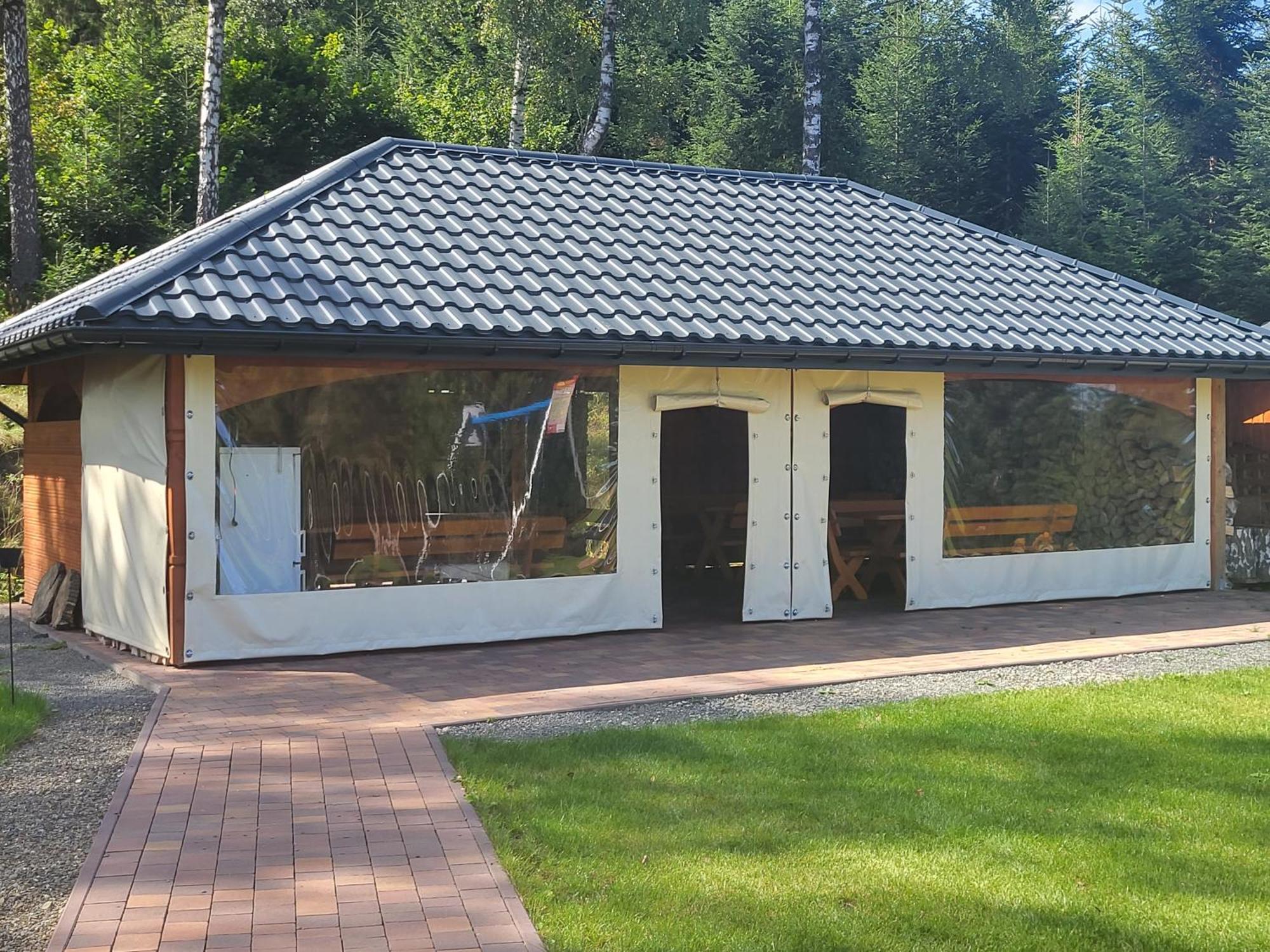Panskiemisie Domki Caloroczne Sauna Jacuzzi Wetlina Exterior foto
